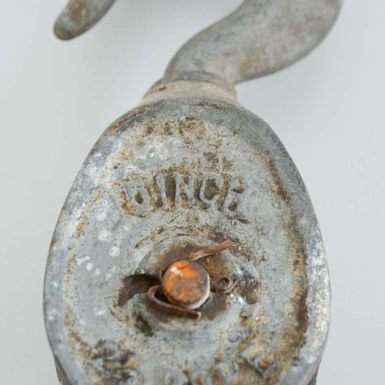 Antique Metal Pulley Hook For Sale 2