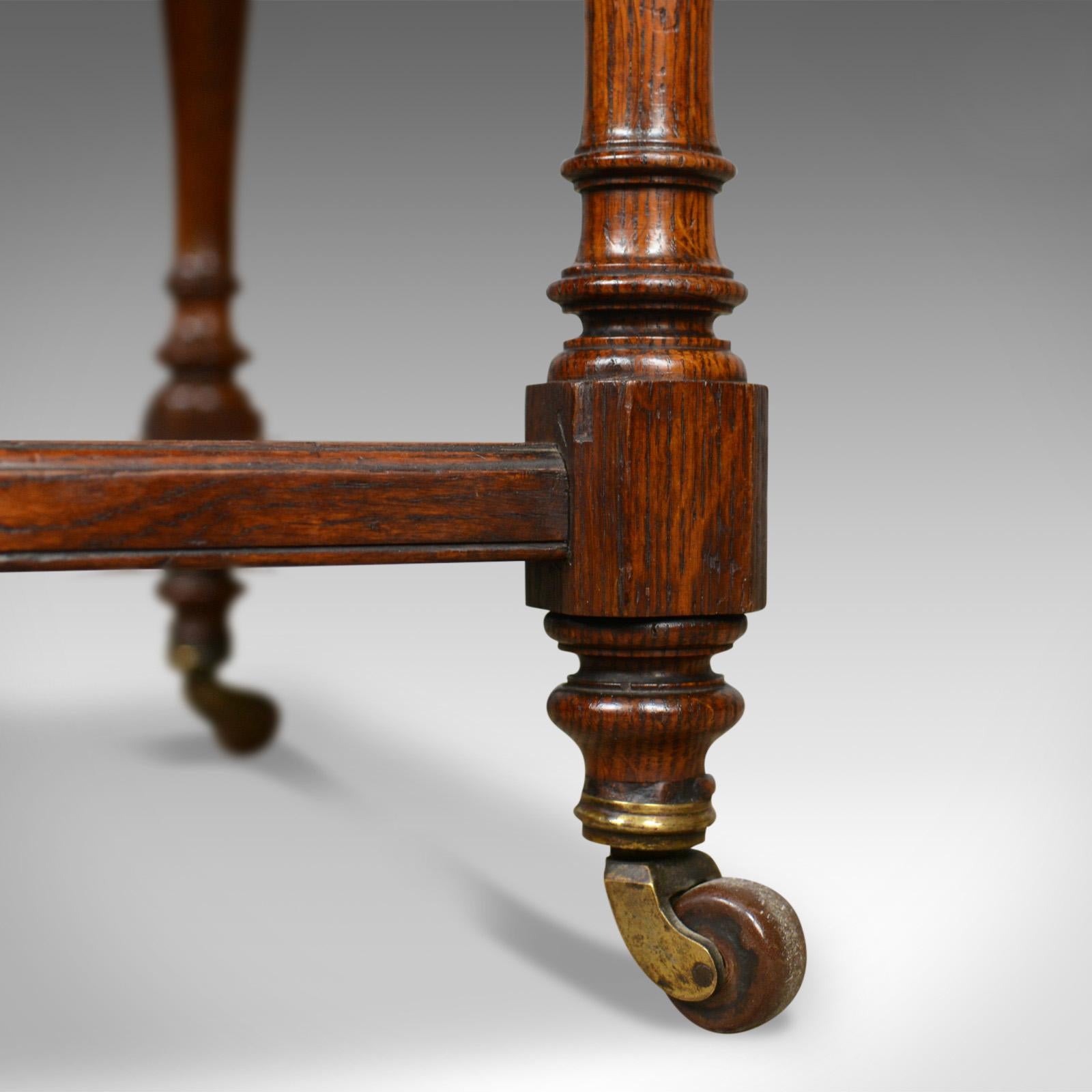 Antique, Metamorphic, Side Table, Lectern, Oak, Library, Reading, circa 1860 5