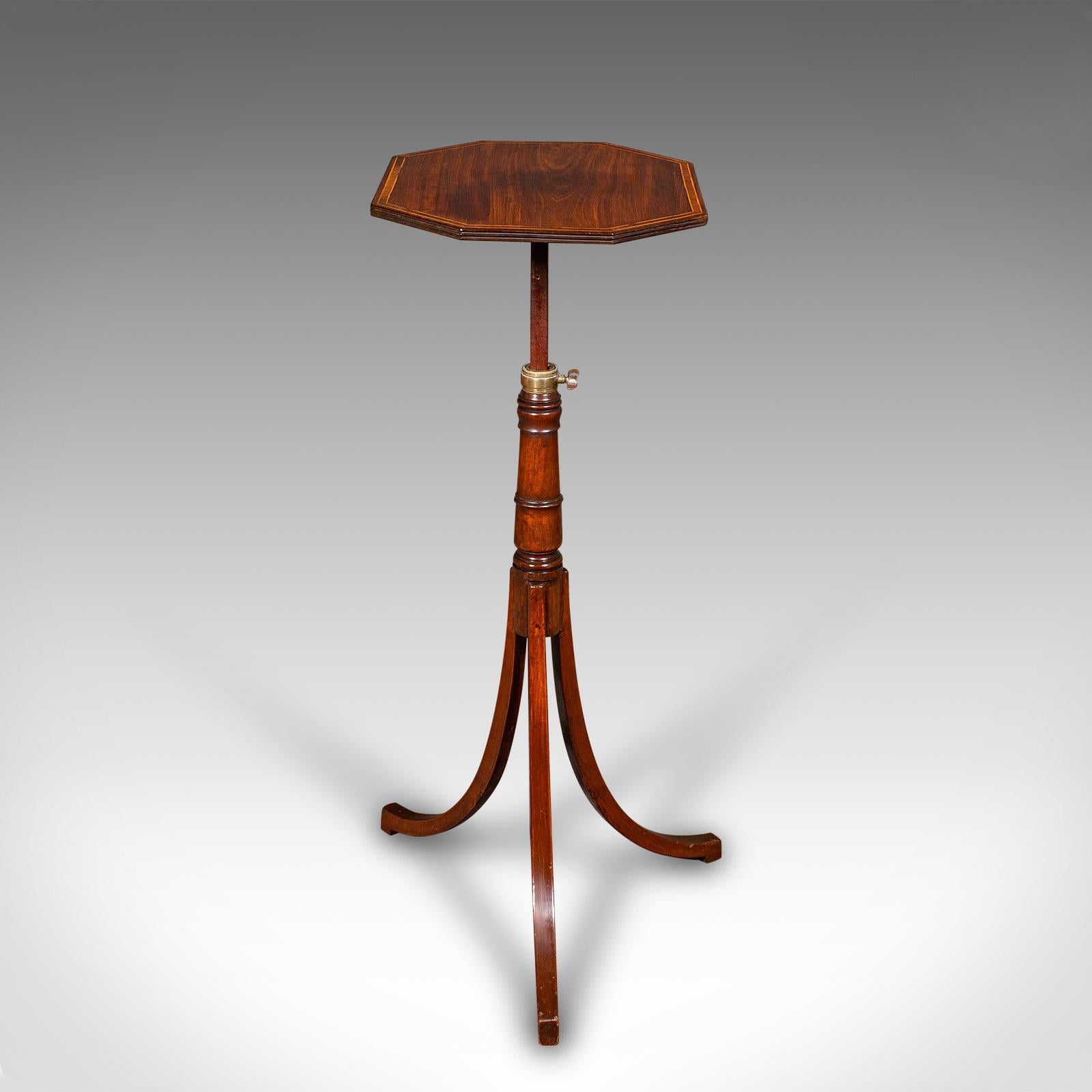 Antique Metamorphic Wine Table, English, Tilt Top, Side, Lamp, Regency, C.1820 For Sale 1