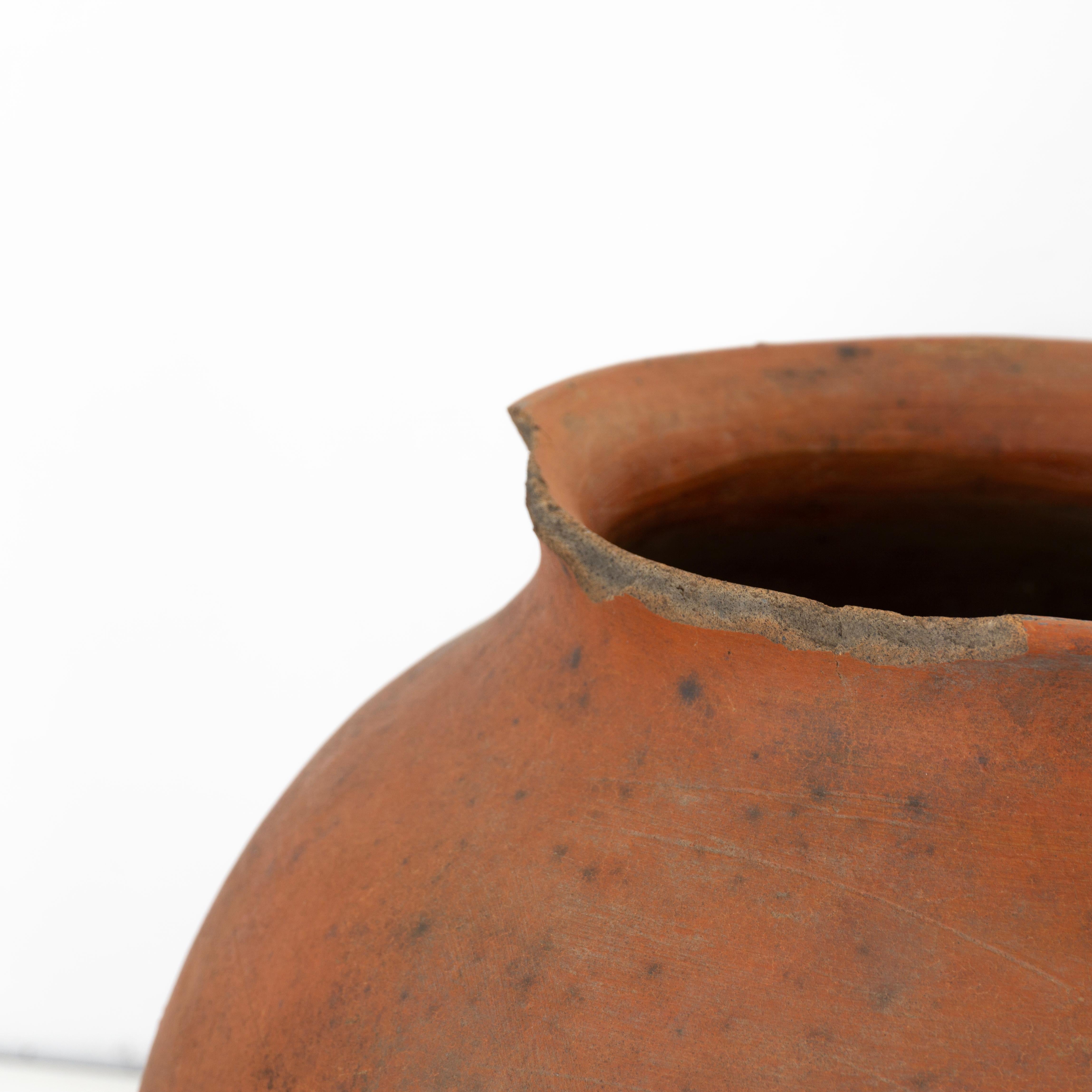 Antico contenitore d'acqua in argilla Mex. Feliciano. XX secolo. Collection'S. in vendita 1