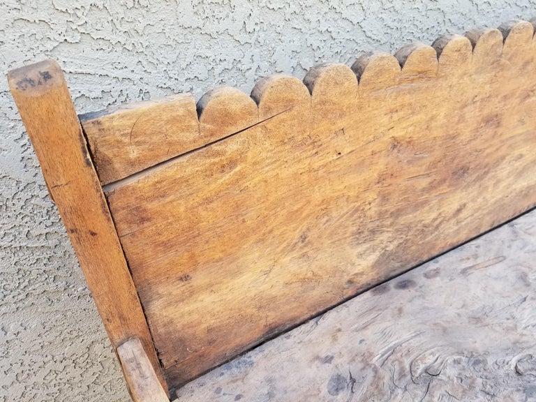 Antique Mexican Bench at 1stDibs