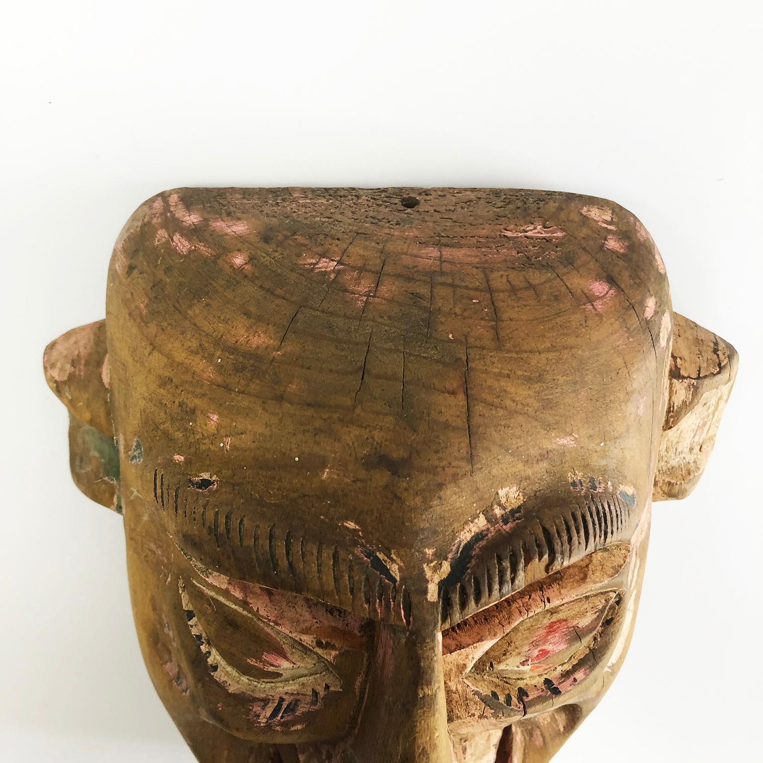 antique mexican masks