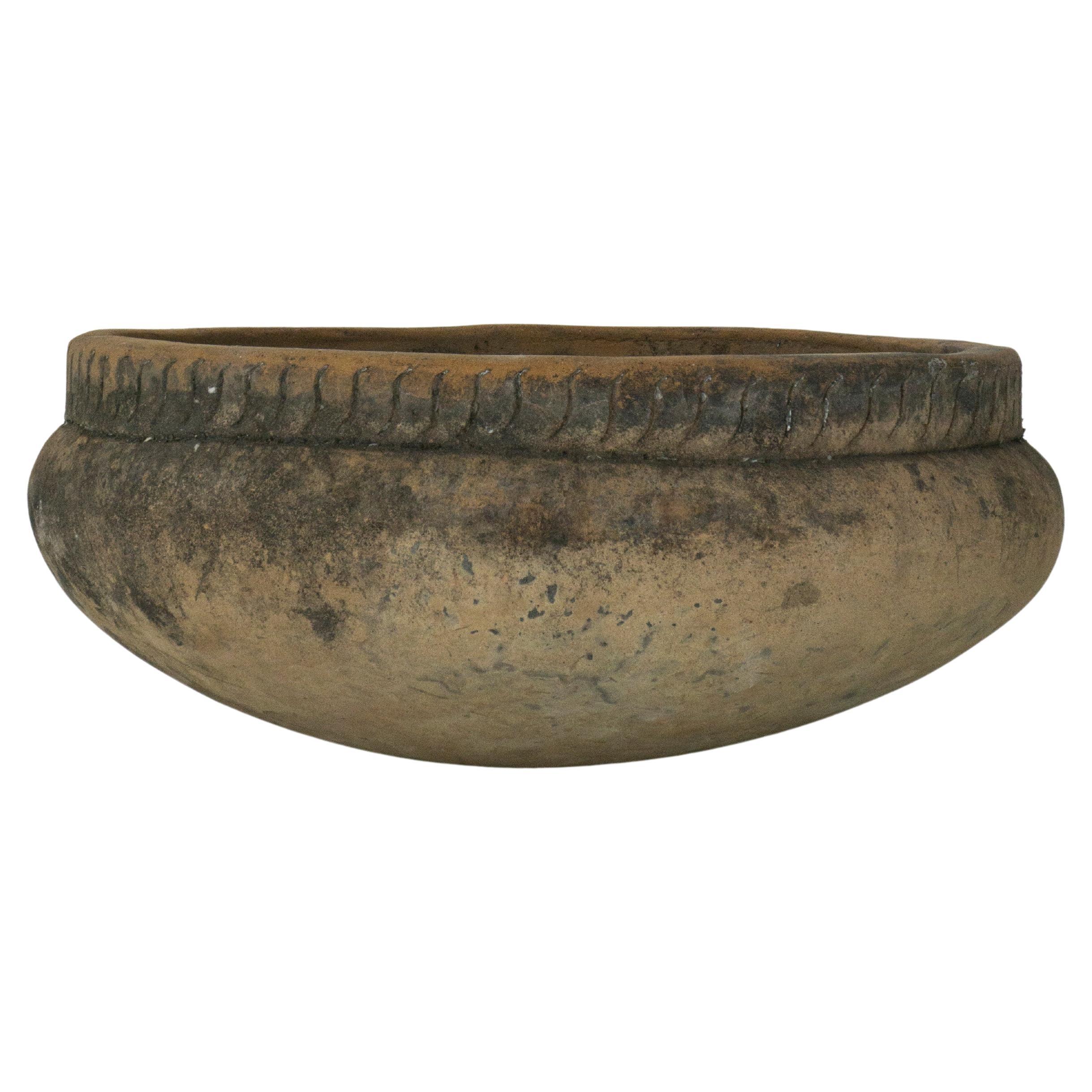 Antique bol mexicain en terre cuite. Rosario. XXème siècle tardif. The Collective en vente