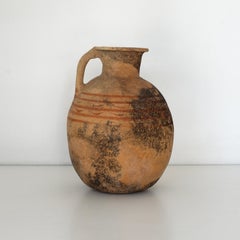 Primitives Wassergefäß aus Ton, San Luis Potosí. Cleotilde. 20. Jahrhundert. Herencias