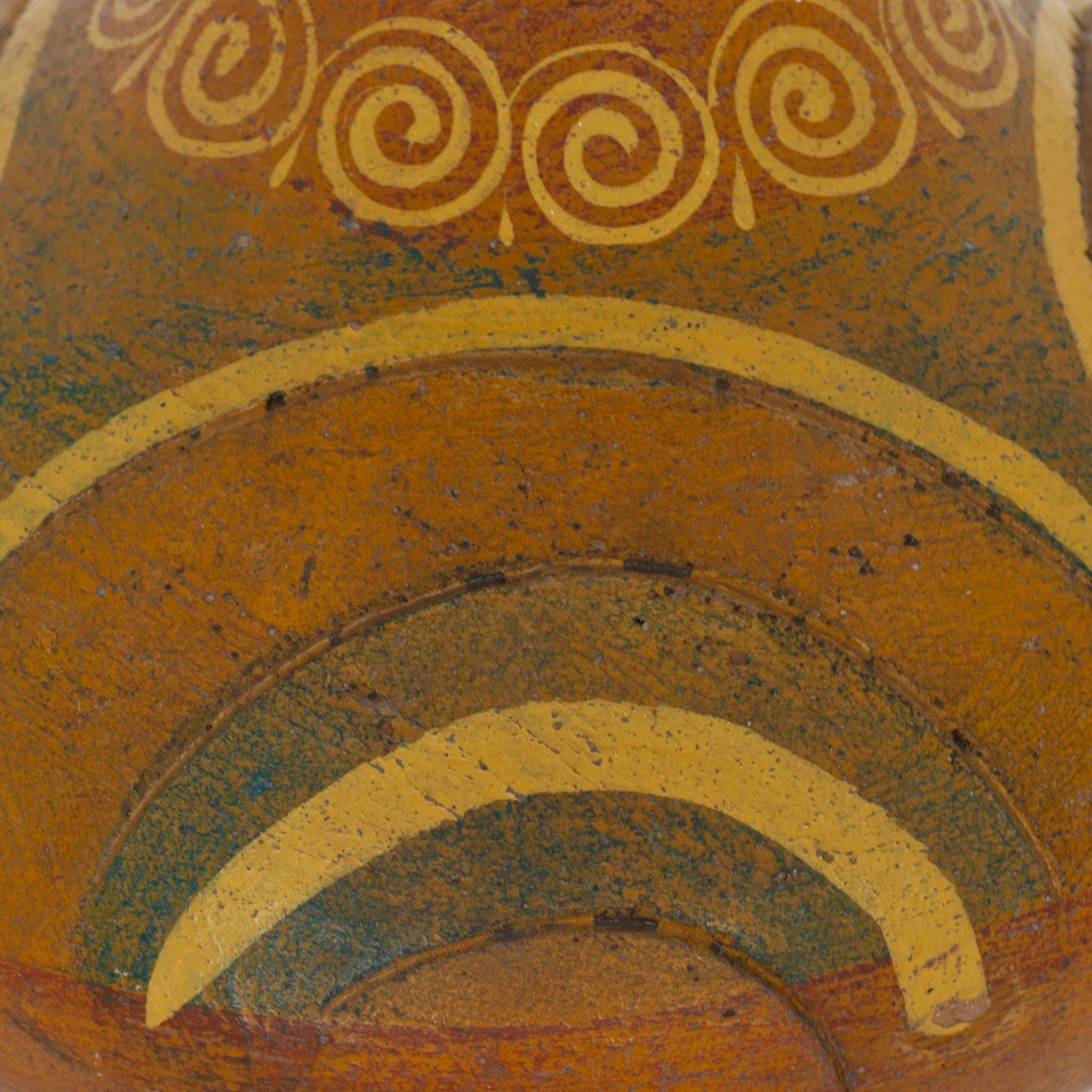 Antique Mexican Clay Vase. Álvaro. XX Century. Herencias Collection For Sale 2