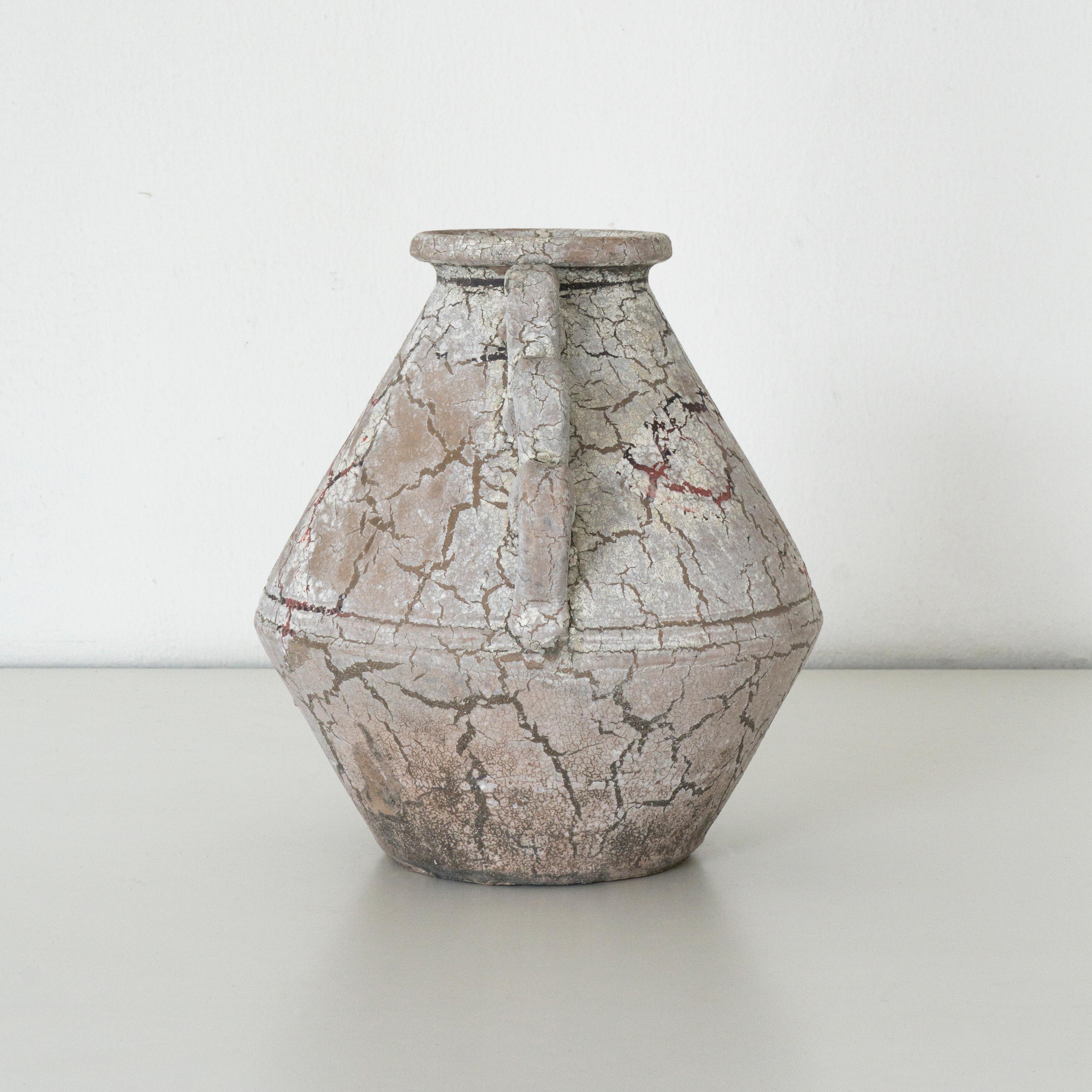 Other Antique Mexican Clay Vase. Perla. XX Century. Herencias Collection. For Sale