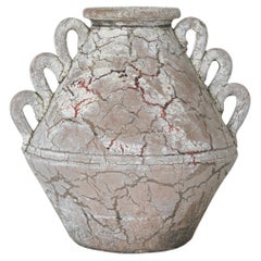Vase ancien en terre mexicaine. Perla. XXème siècle. The Collective.