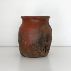 Antique Mexican clay water container. Daniel. XX Century. Herencias Collection.