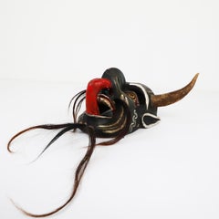 Antique Mexican Demon Mask