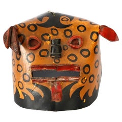 Antique Mexican Jaguar Mask