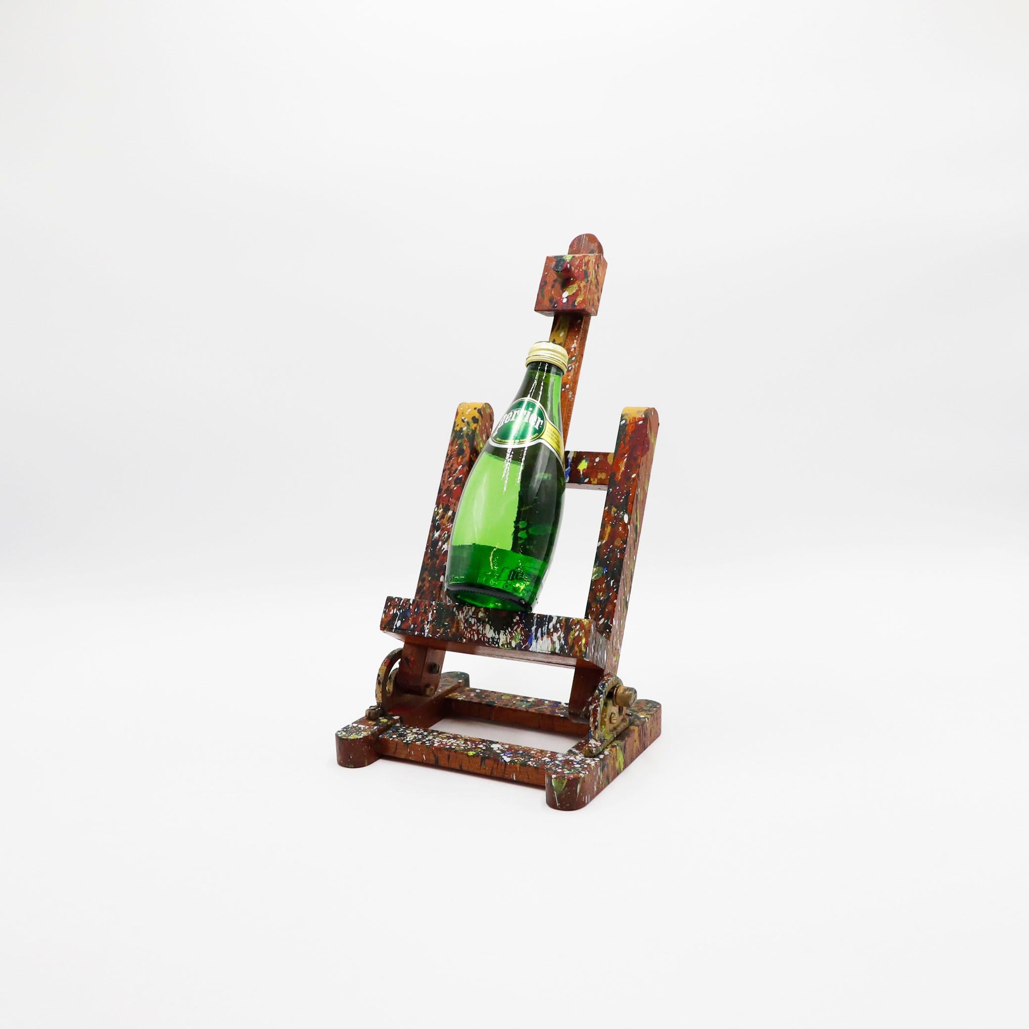 Mexicain Chevalet d'artiste ancien en bois peint mexicain en vente