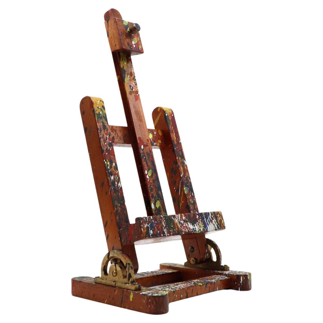 What is an easel used for in art?