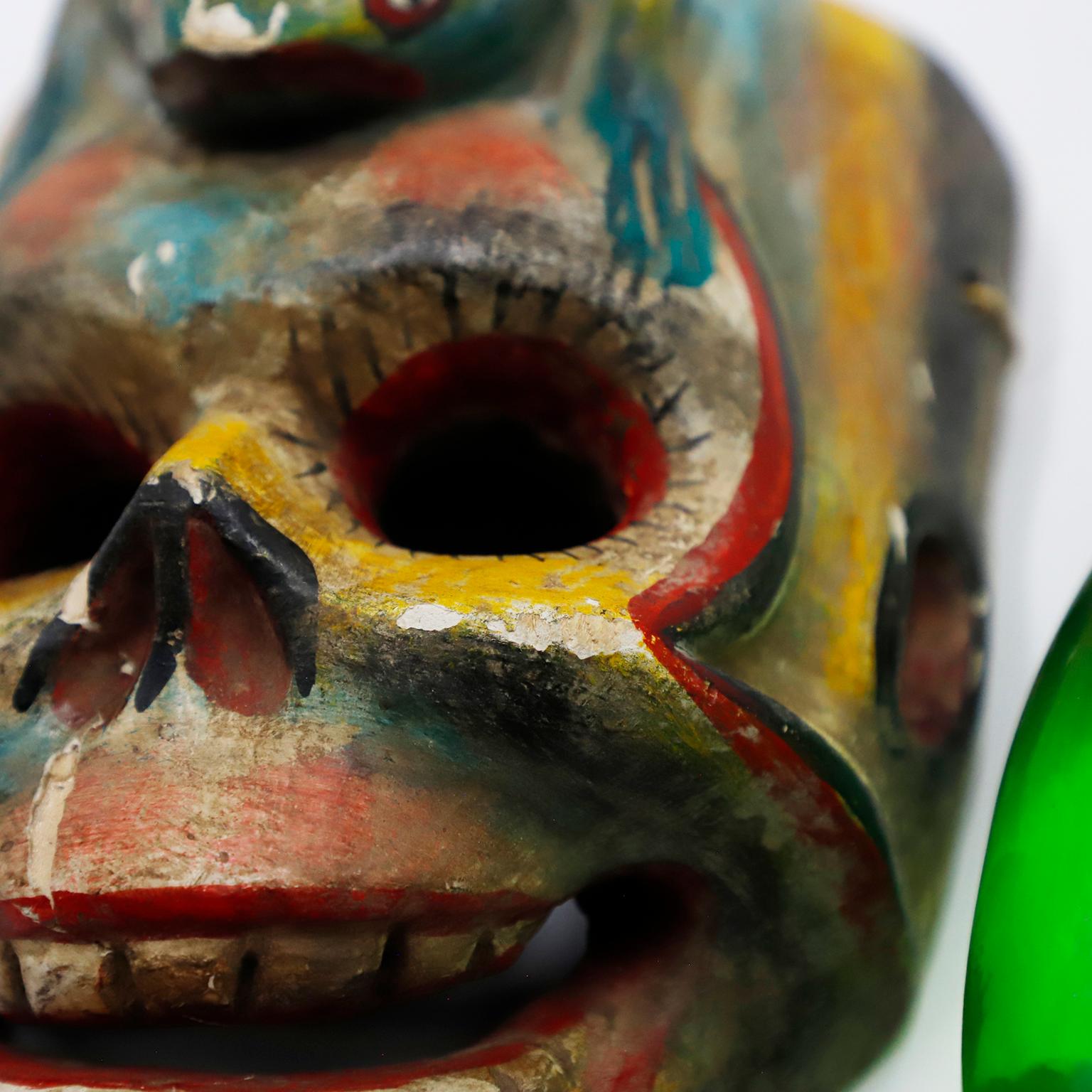 Mexicain Masque de crâne mexicain ancien en vente