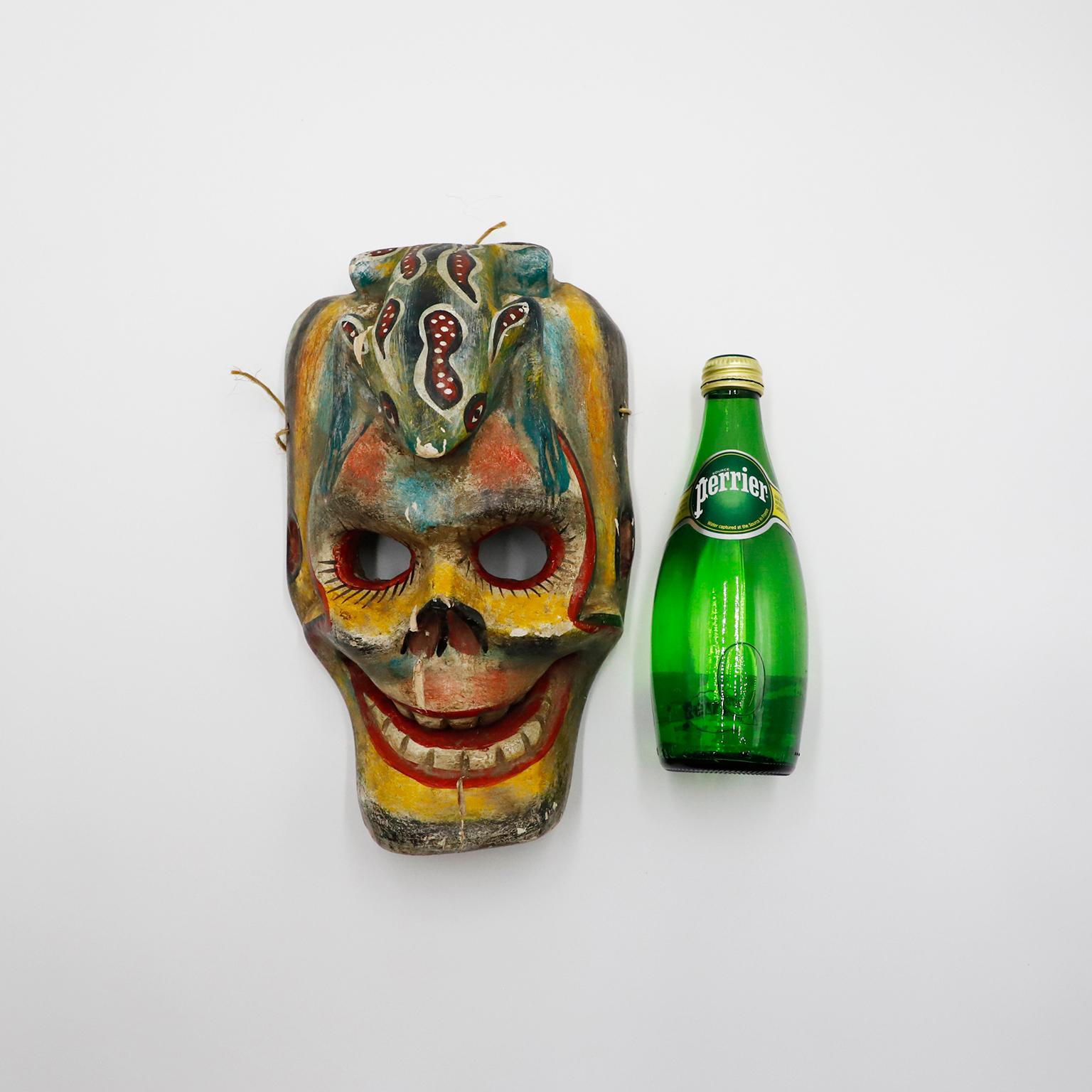 Masque de crâne mexicain ancien État moyen - En vente à Mexico City, CDMX