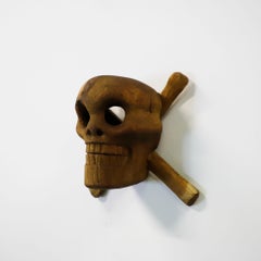 Antique Mexican Skull sign