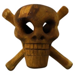 Antique Mexican Skull sign