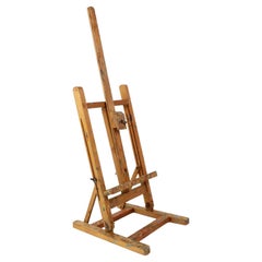 Used Mexican Small Wood Artist Easel