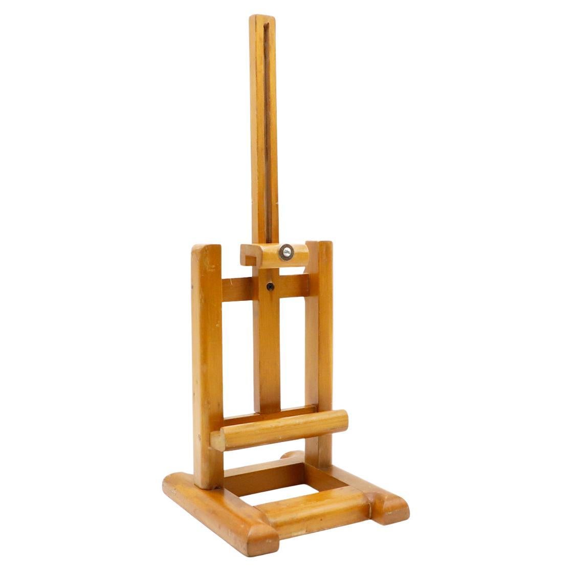 Antique Mexican Small Wood Artist Easel