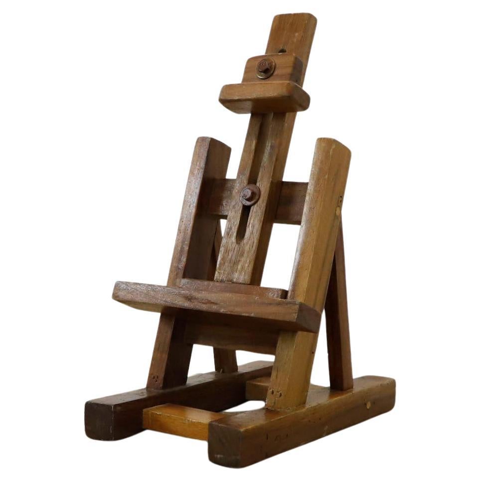 Chevalet d
artiste ancien en Wood Wood mexicain