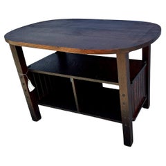 Antiker Michigan Chair Co. Ovaler Tisch mit ovaler Platte – Stickley-Ära – W3192