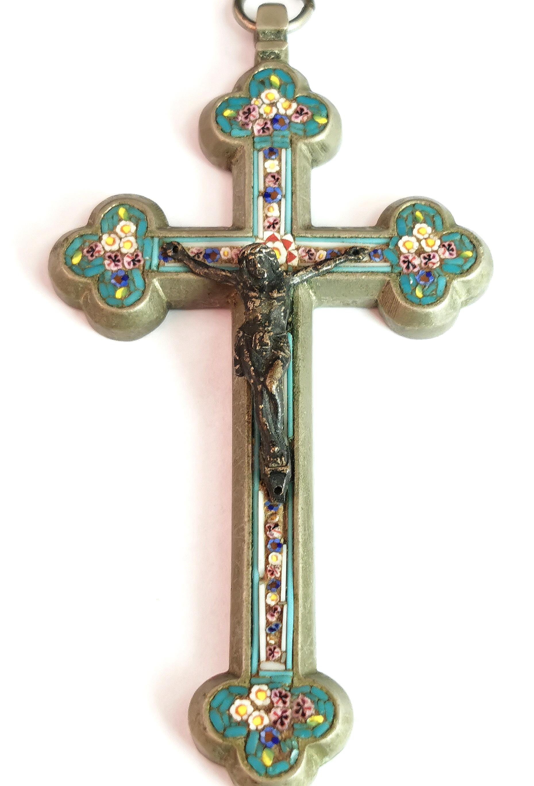 antique crucifix pendant