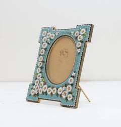 Antique Micro Mosaic Photo Frame