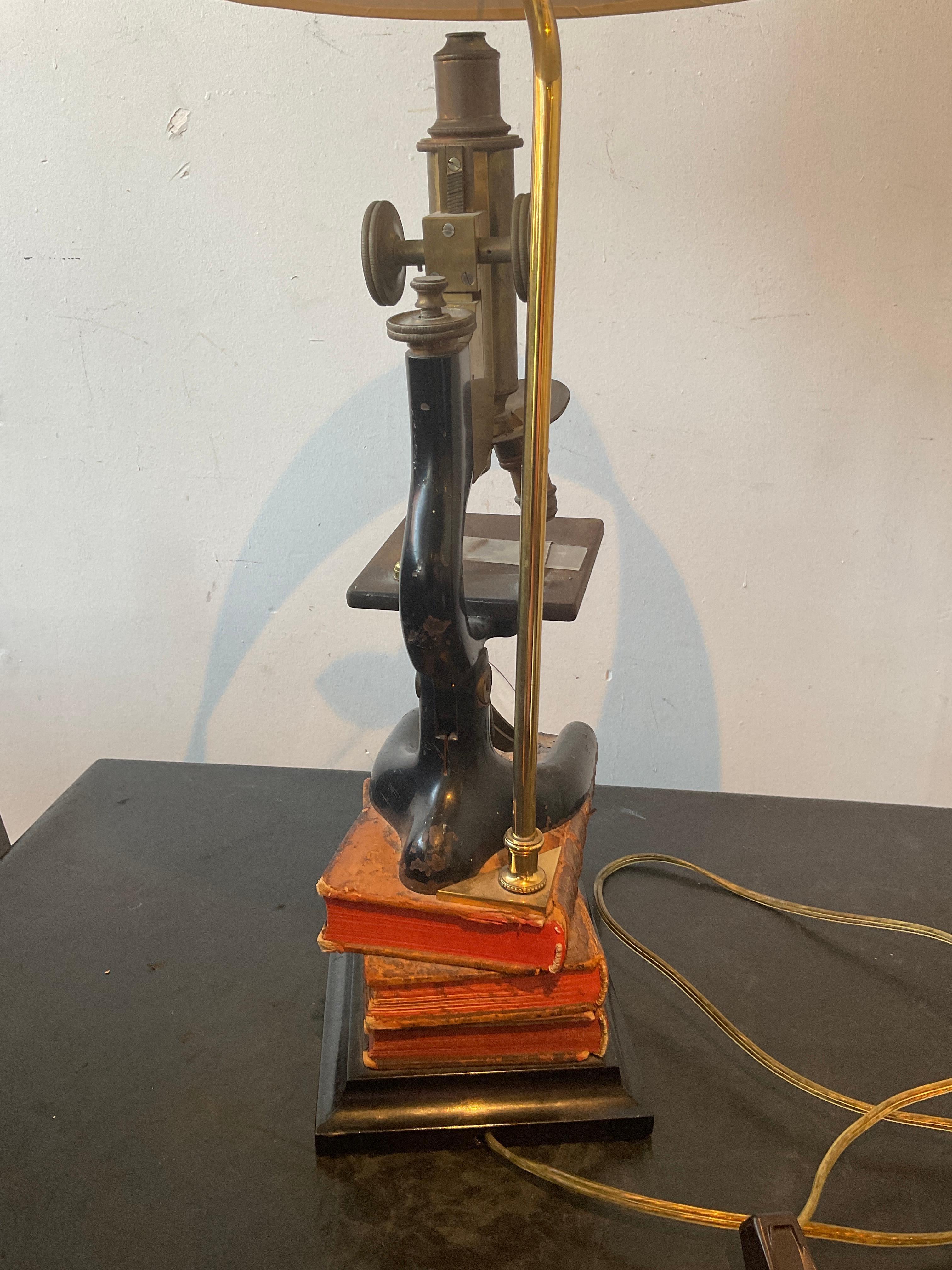 Antique Microscope Lamp 5