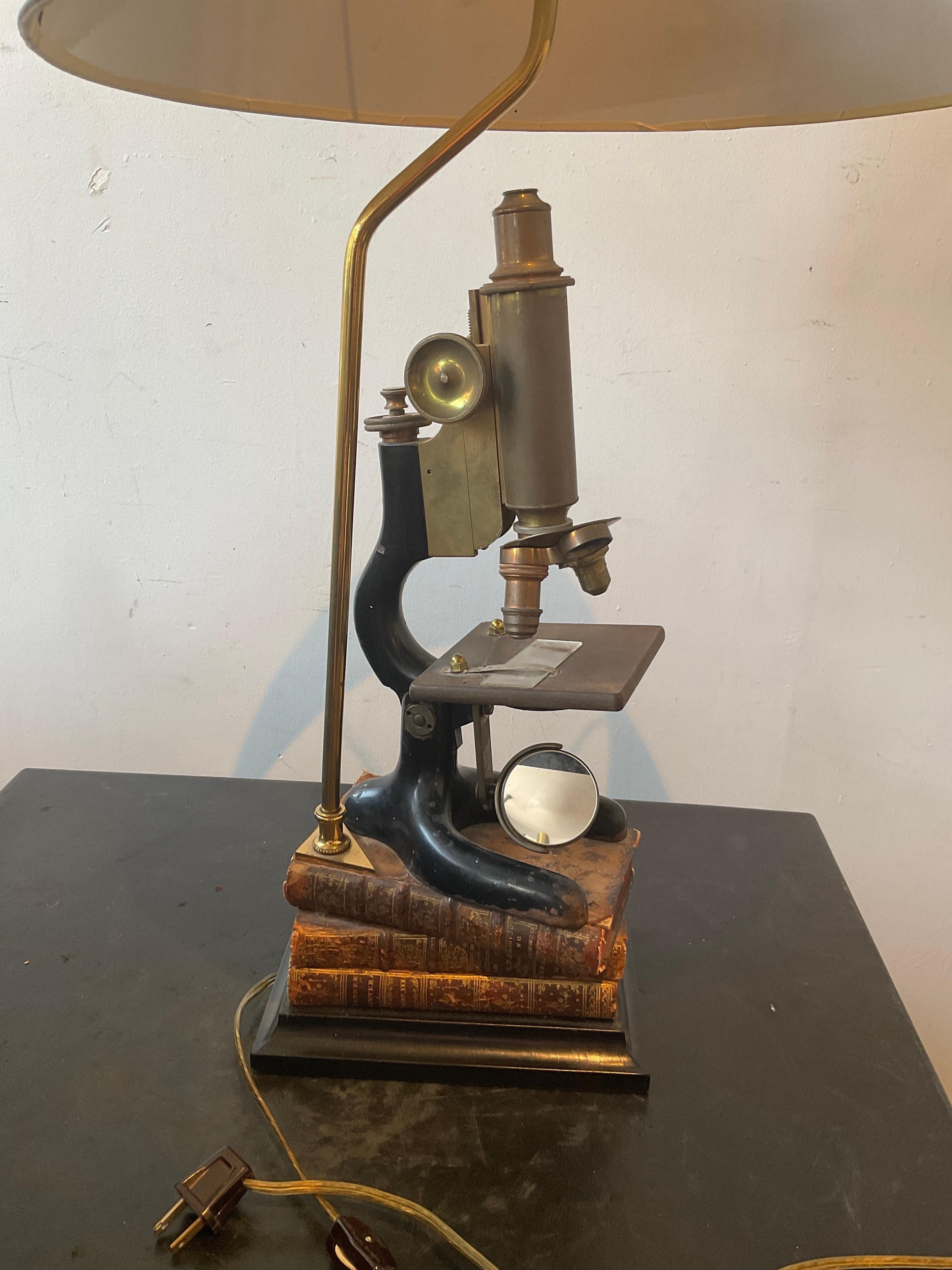 Antique Microscope Lamp 6