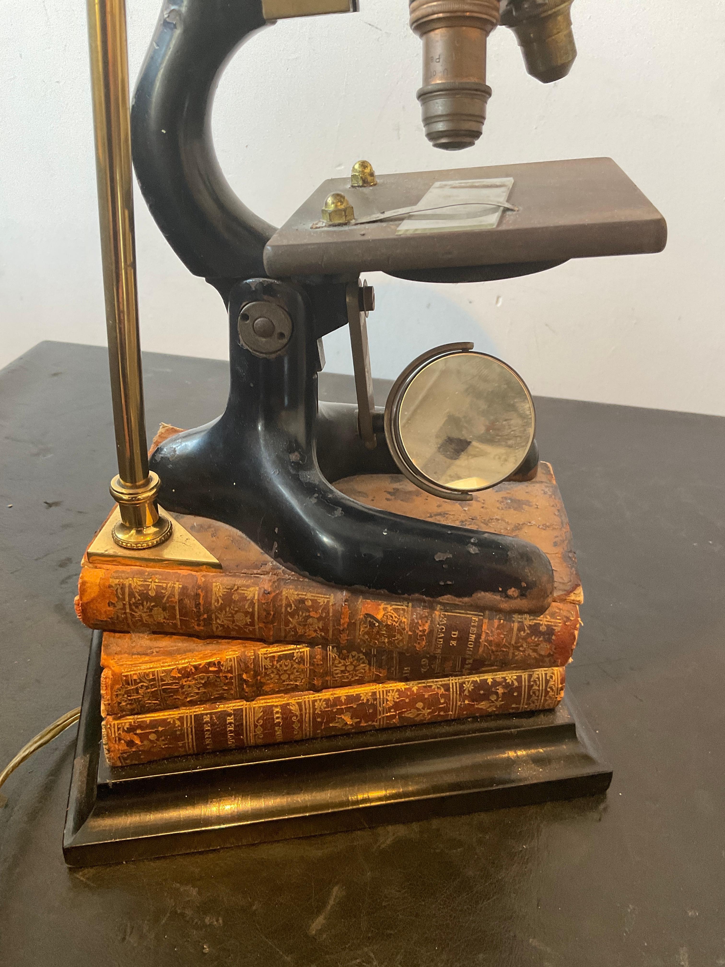 Antique Microscope Lamp 8