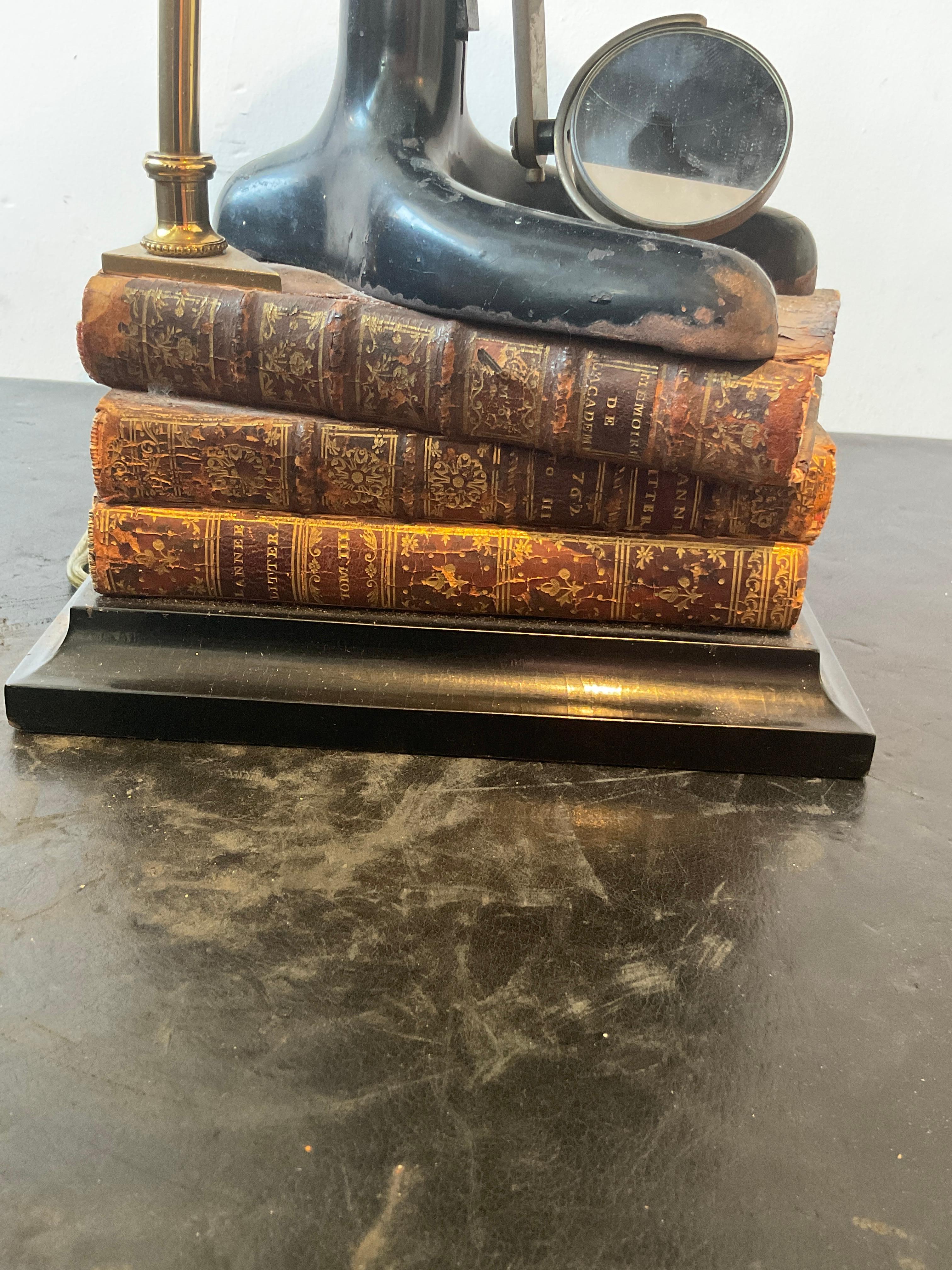 Antique Microscope Lamp 1