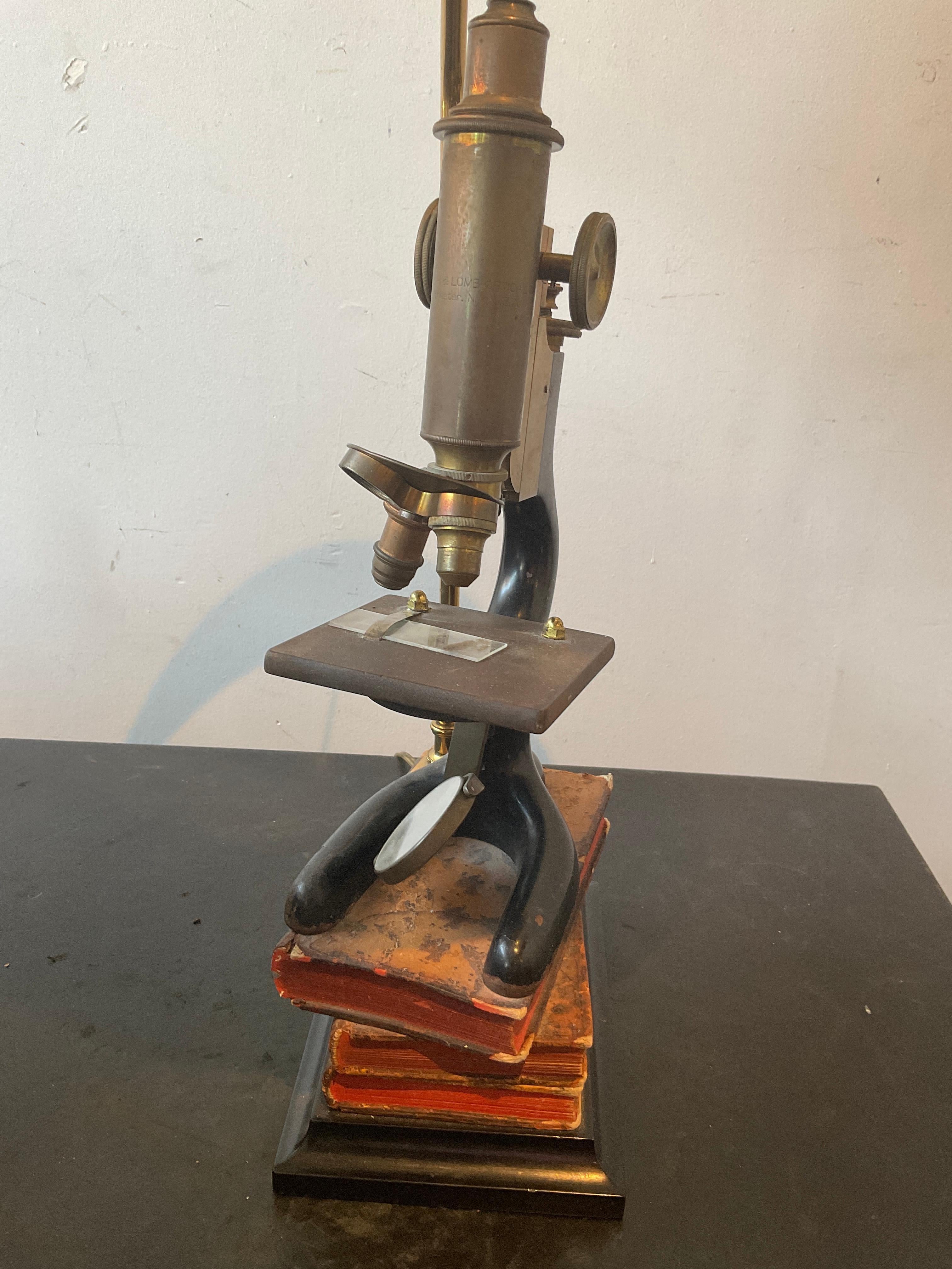 Antique Microscope Lamp 2