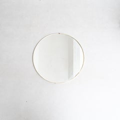 Antiguo espejo francés de mediados del siglo XX, hacia 1960