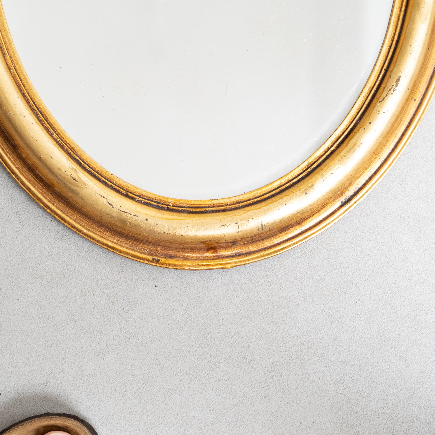 Metà XX secolo Antique Mirror francese della metà del XX secolo, circa 1960 in vendita