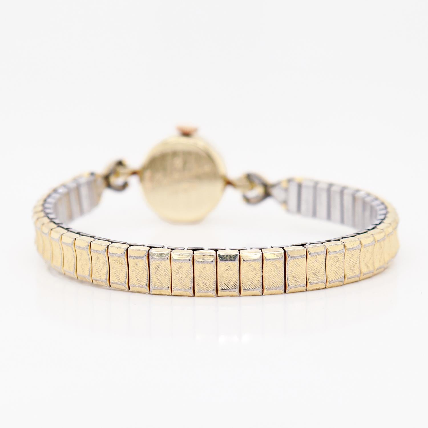 Antique Mid-Century 14K Gold Ladies' Rolex Watch 6