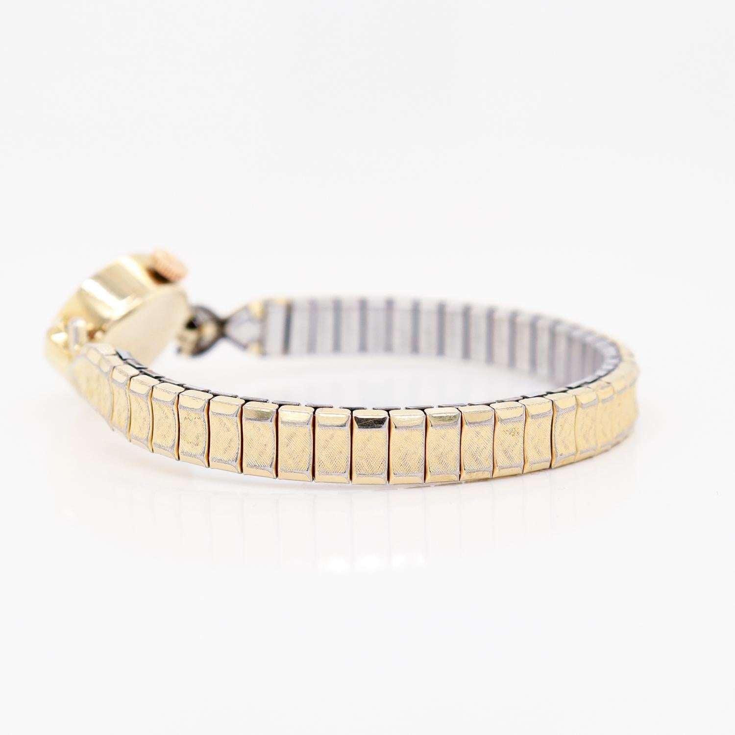 Antique Mid-Century 14K Gold Ladies' Rolex Watch 5