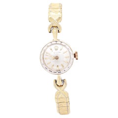 Antique Mid-Century 14K Gold Ladies' Rolex Watch