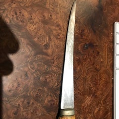 Antique Mid-Century Modern Fish Filet Knife J Marttini, Finland