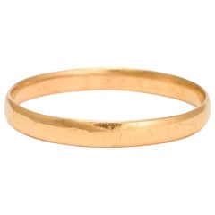 Antique Mid-Victorian 22k Gold Wedding Band