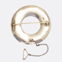 Antique Mid-Victorian Scottish "Bon Accord" Granite Brooch