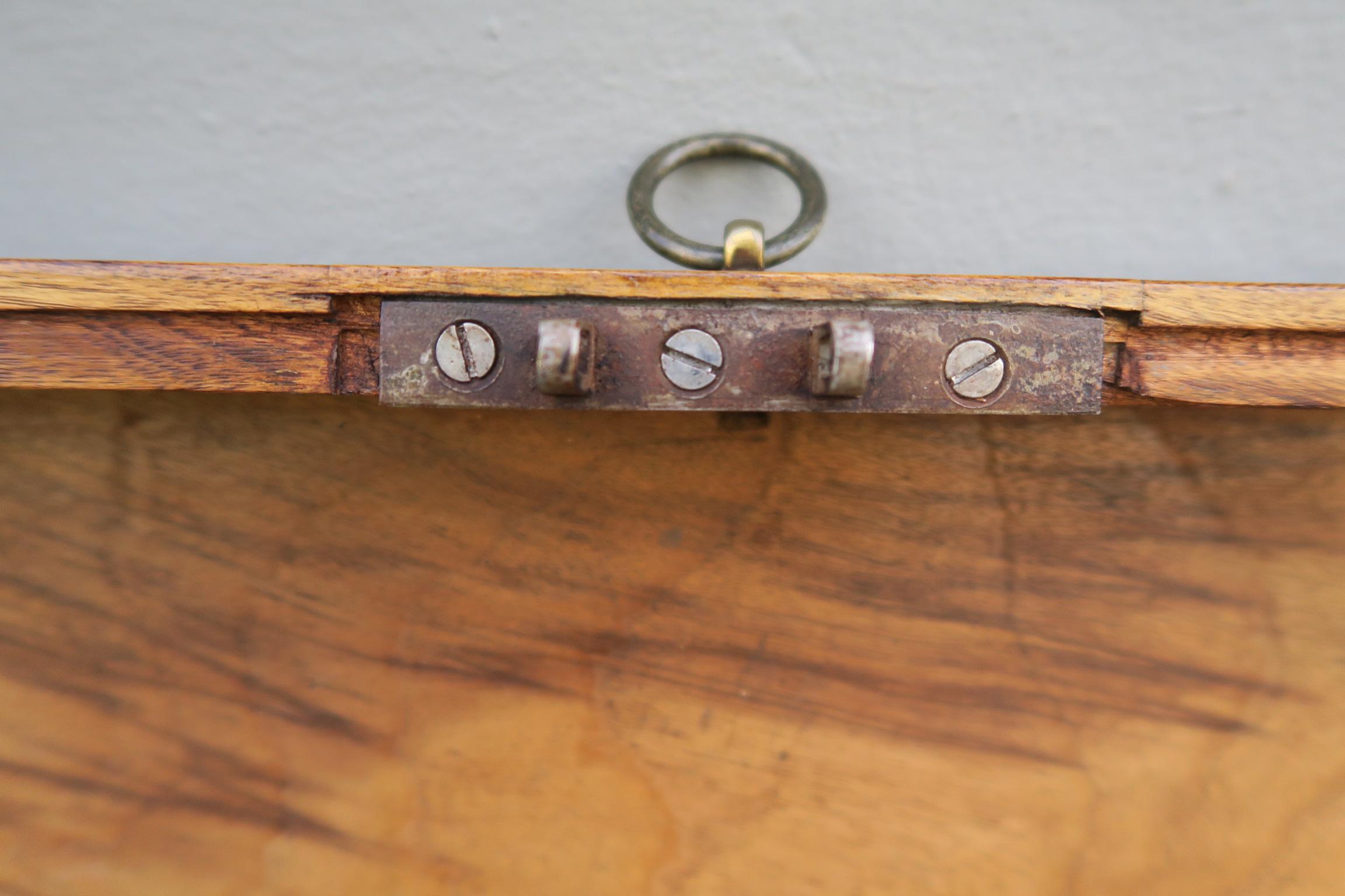 baúl militar antiguo de madera de alcanfor maciza de mediados de la época victoriana en venta 5