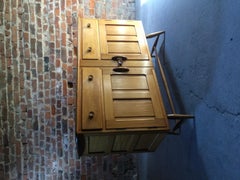 Antique Midcentury Vintage Elm Ercol Sideboard