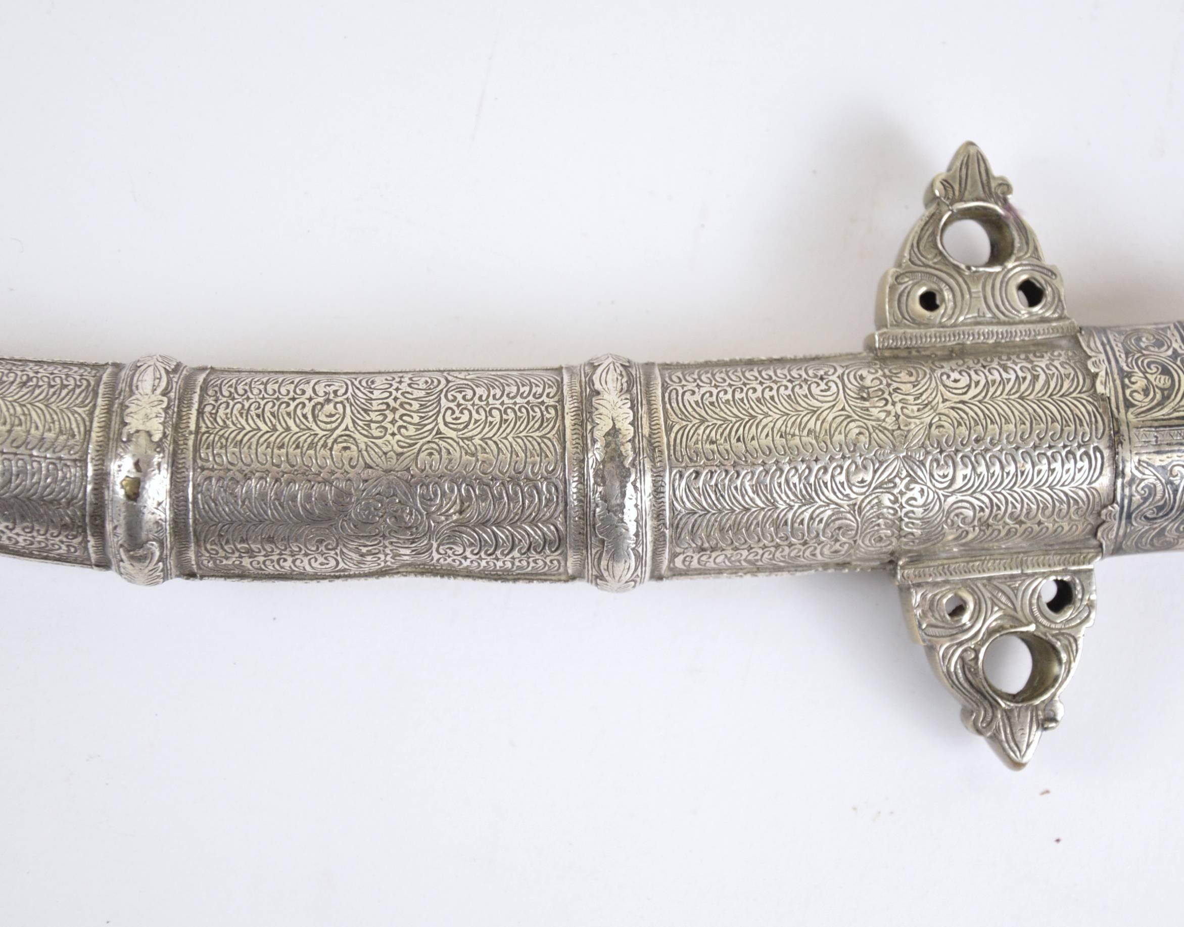 Moroccan Antique Middle-Eastern Dagger