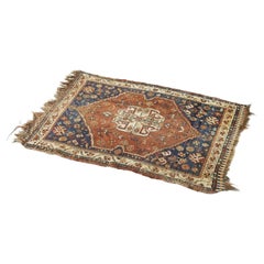 Antique Middle Eastern Hand-Woven Rug, 1880s