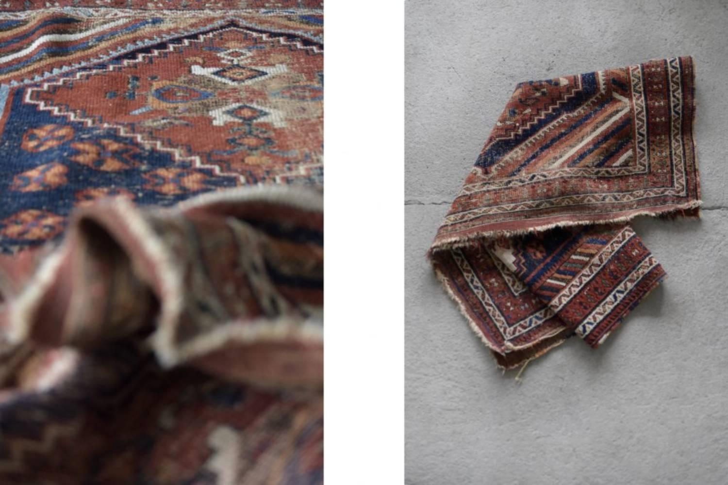 Ancien tapis Shiraz tissé à la main au Moyen-Orient, années 1890 en vente 3