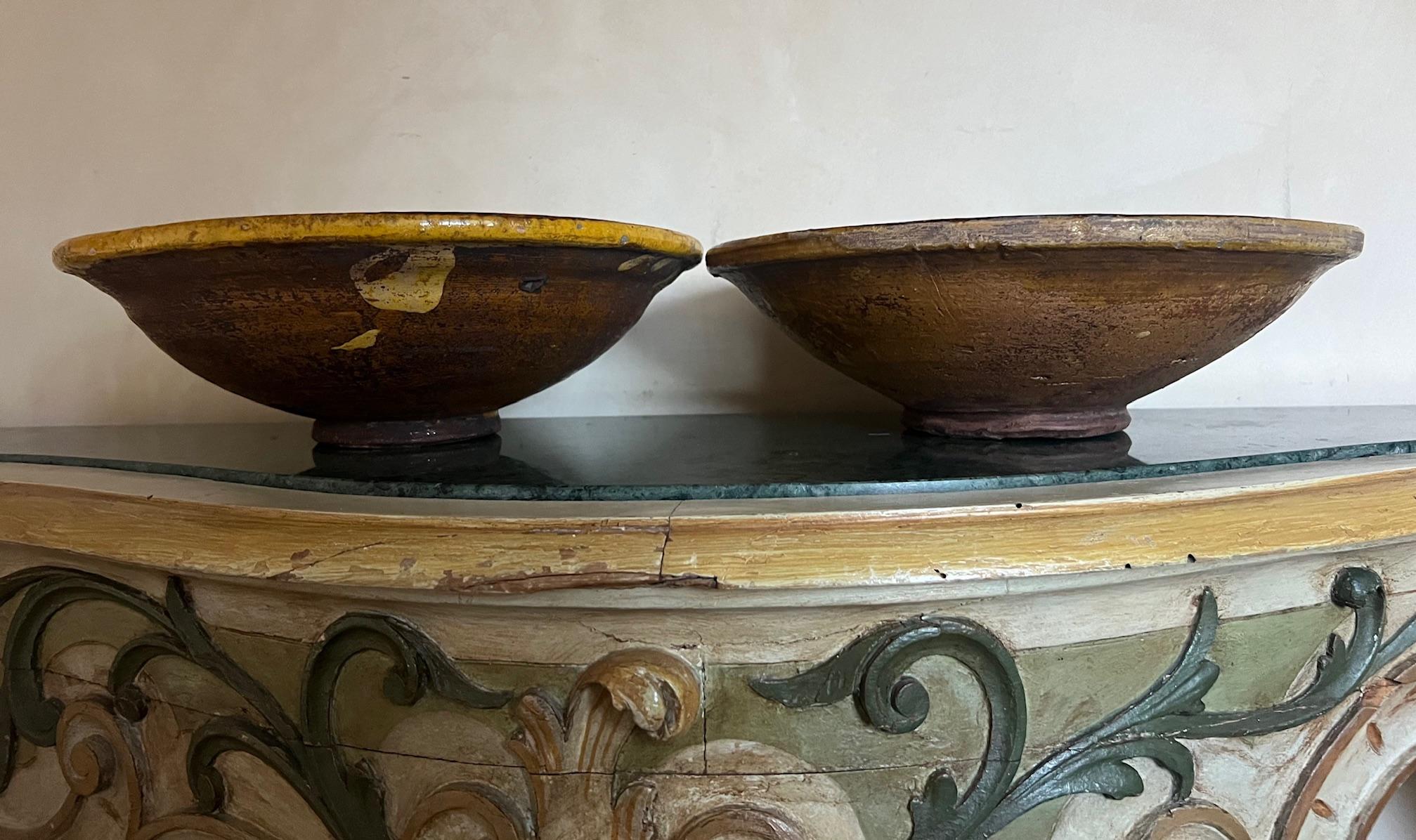 Set di due ciotole in ceramica mediorientale, anni '40 circa 3