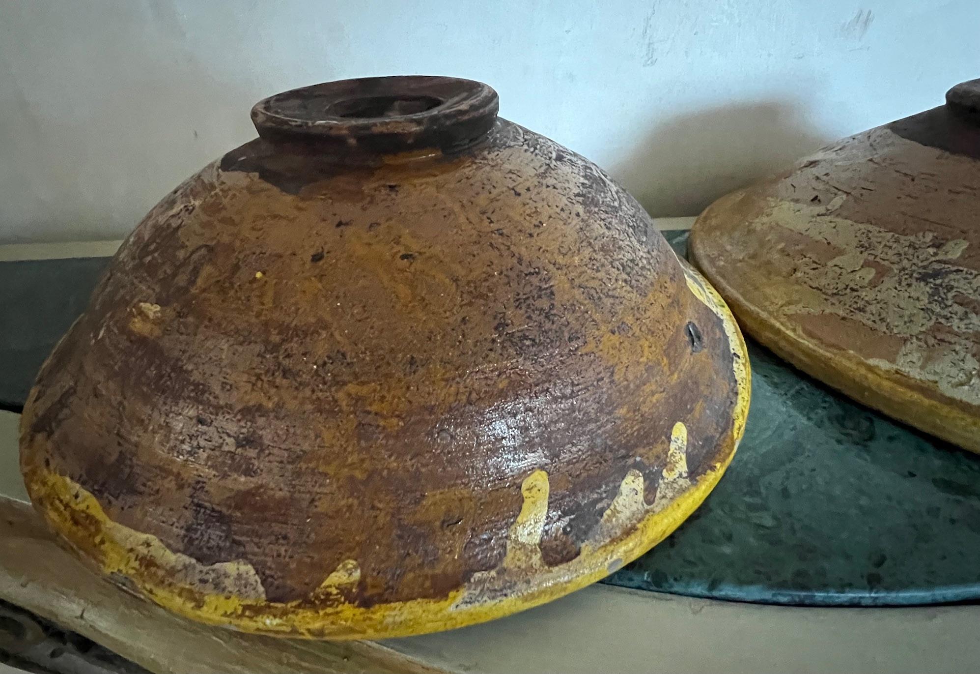 Set di due ciotole in ceramica mediorientale, anni '40 circa 8