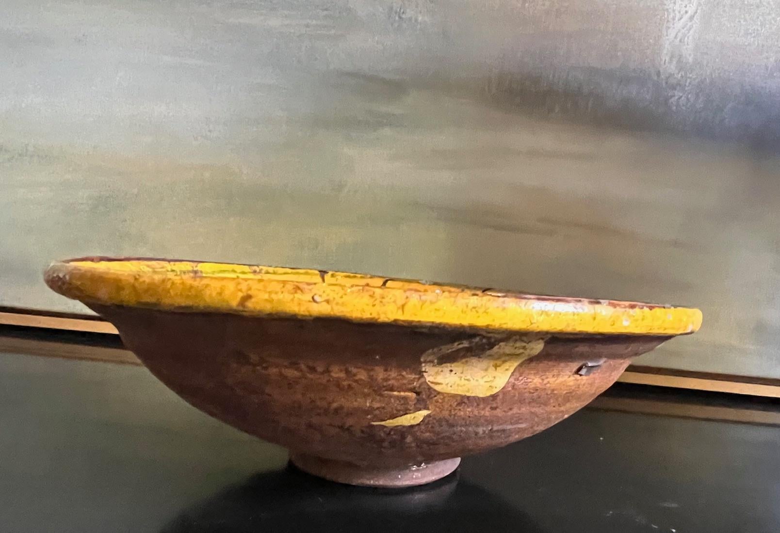 Terracotta Set di due ciotole in ceramica mediorientale, anni '40 circa