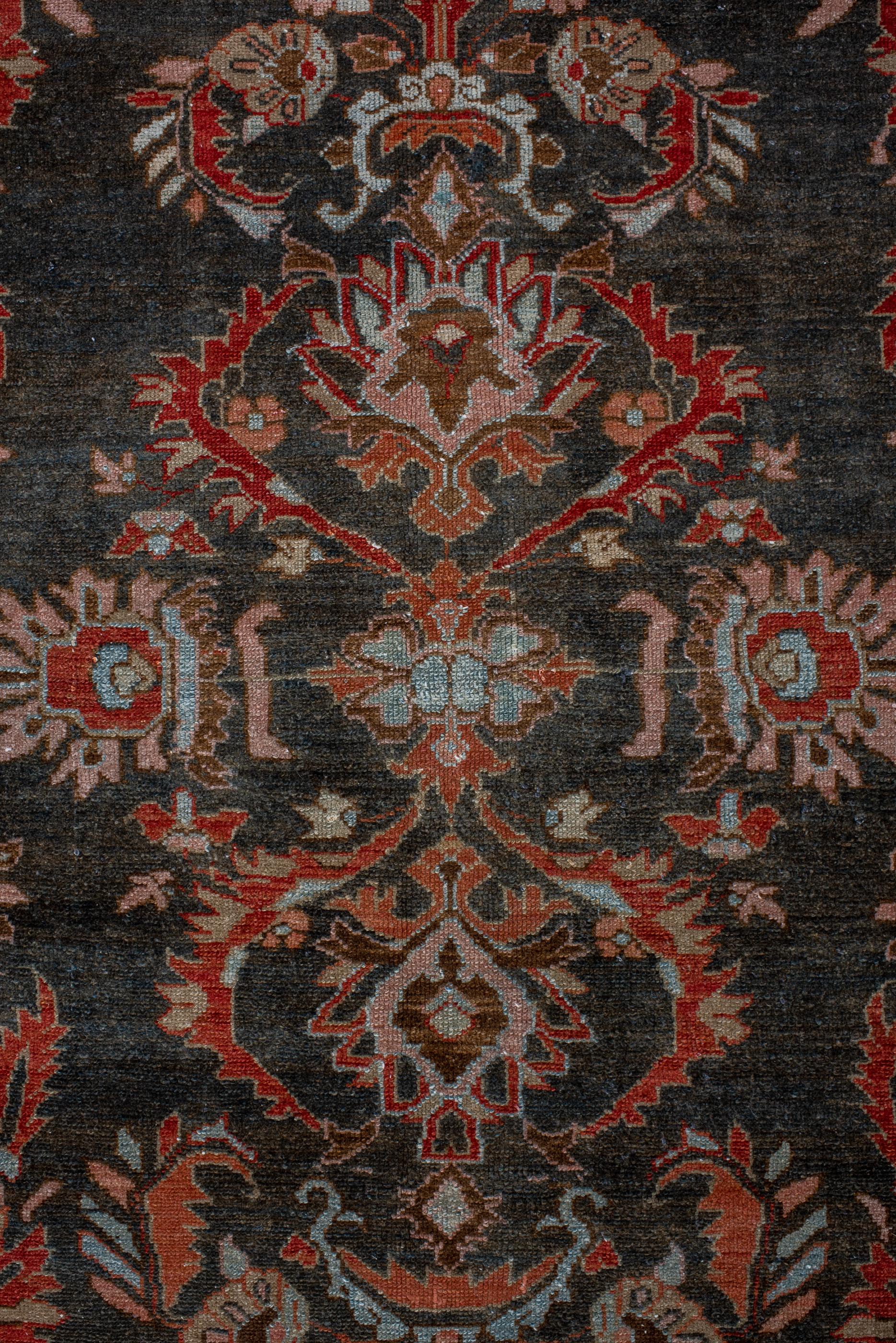 Hand-Knotted Antique Midnight Blue Lillian Rug 