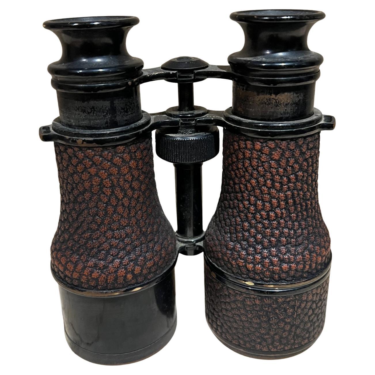 Antique Militaria Field Glasses Binoculars French Le Maire Style