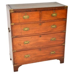 Antique Military Campaign Chest of Drawers